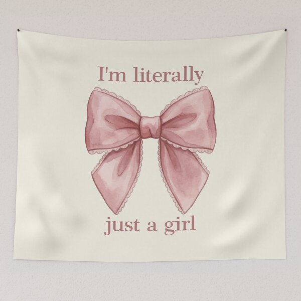 Item preview, Literally Soft Watercolor Coquette Girl designed and sold by SweetLog.