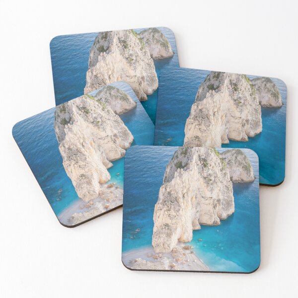 Item preview, Dramatic Coastal Rock Formation Zakynthos Greece designed and sold by PhotoArt by Joan Carroll.