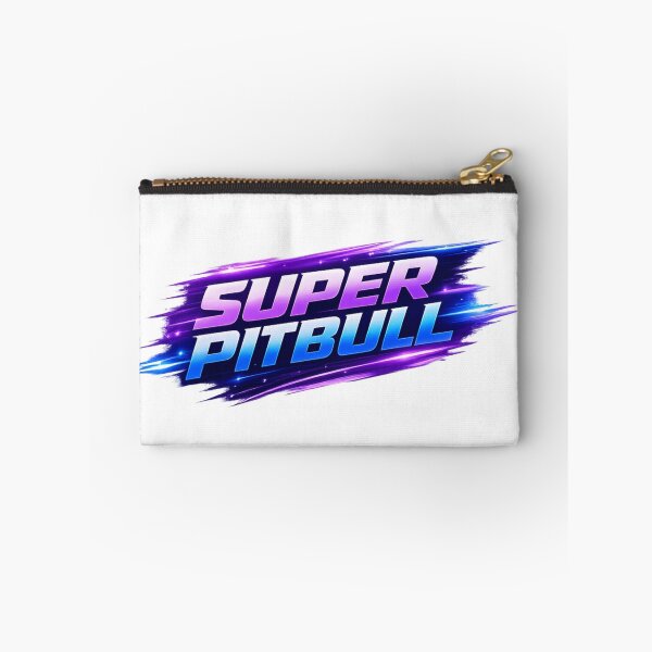 Item preview, Super Pitbull - Dynamic Brush Stroke Gaming Style Logo designed and sold by My Pitbull Place.