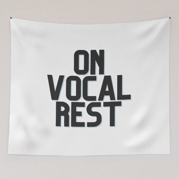 Item preview, On Vocal Rest designed and sold by ThatsDramatic.