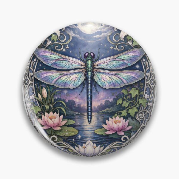 Item preview, Dragonfly Moon designed and sold by catmamadesigns.