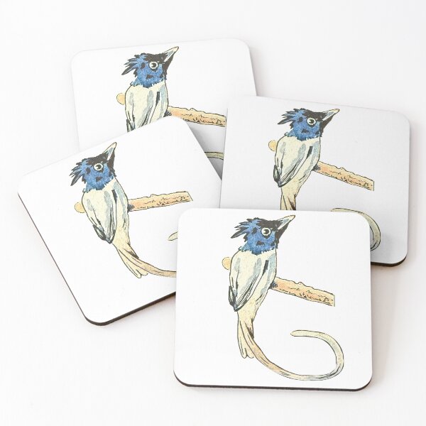 Item preview,  Real Watercolor painting of a very serious birdie judging you designed and sold by a.dadash.