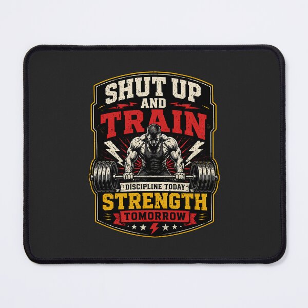 Item preview, Shut Up And Train Shirt Discipline Today Strength Tomorrow Gym Tee designed and sold by Drip5.
