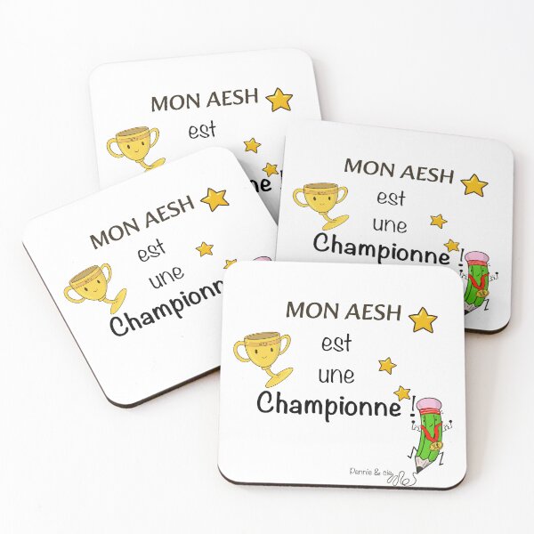 Item preview, My AESH is a champion – gift idea to thank my child's AESH designed and sold by Pennie & cie.