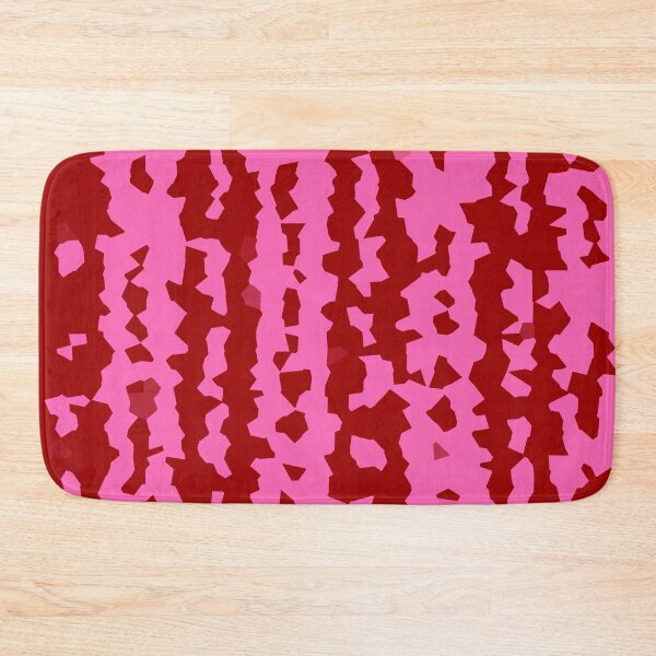Item preview, Maroon Red and Pink Crystalized Stripes  designed and sold by PatternTitan.