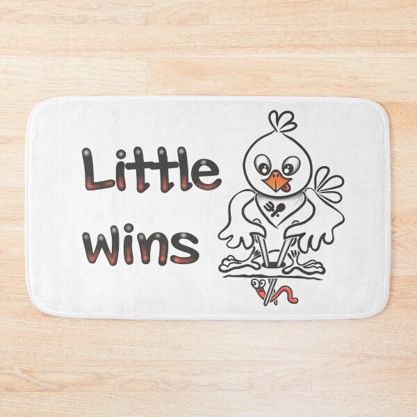 Item preview, Little Wins – Cute Bird Motivation designed and sold by Samaya-.