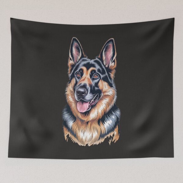 Item preview, German Shepherd designed and sold by PawPlanetPro.