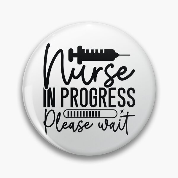 Item preview, Nurse In Progress - Funny Medical Student Nursing Life Spirit Gift designed and sold by FuzionRaptor.