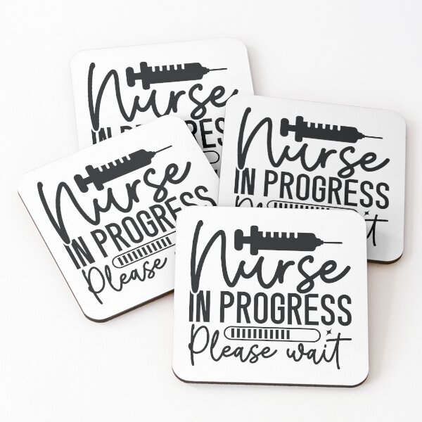 Item preview, Nurse In Progress - Funny Medical Student Nursing Life Spirit Gift designed and sold by FuzionRaptor.