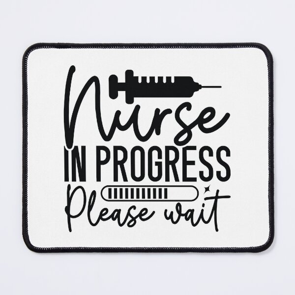 Item preview, Nurse In Progress - Funny Medical Student Nursing Life Spirit Gift designed and sold by FuzionRaptor.