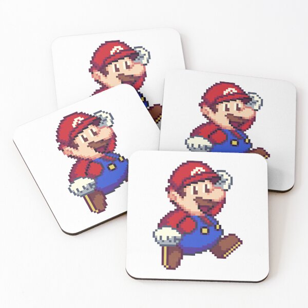 Item preview, Pixel Mario (From Super Mario Bros) designed and sold by rafagars.