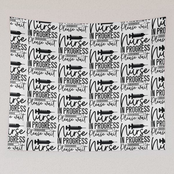 Item preview, Nurse In Progress - Funny Medical Student Nursing Life Spirit Gift designed and sold by FuzionRaptor.