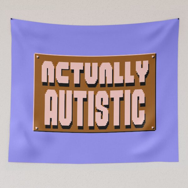 Item preview, ndvh Actually Autistic (super) designed and sold by Nik’s T-Shirts.