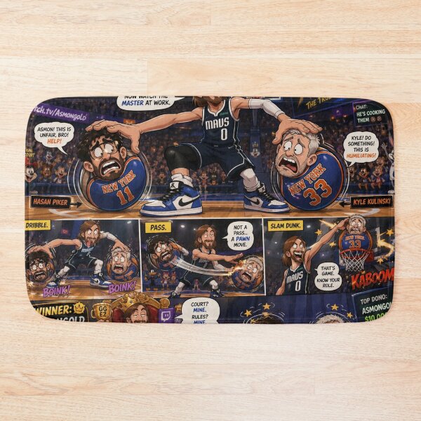 Item preview, Ultimate Commentator Basketball Showdown: Asmongold, Hasan Piker, Kyle Kulinski, Variations designed and sold by Uniqueartai.