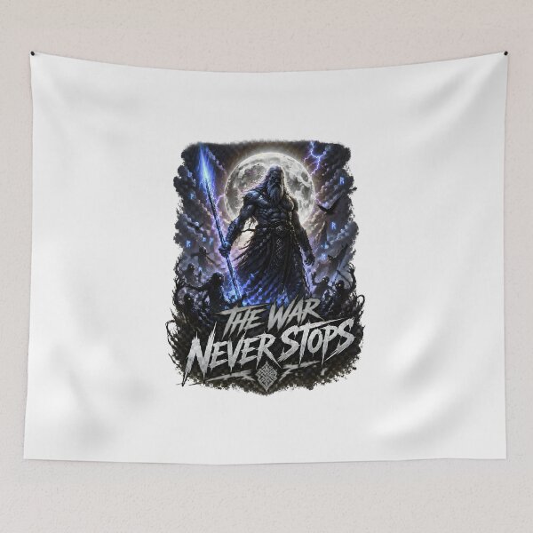 Item preview, The War Never Stops designed and sold by ArtisElec.