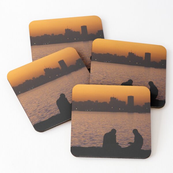 Item preview, Two Silhouettes at Sunset, West Africa designed and sold by Yidja.