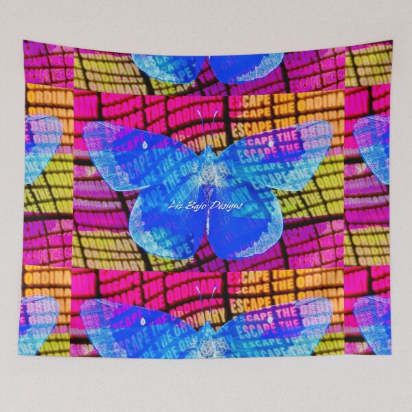 Item preview, Blue Butterfly (Escape The Ordinary) designed and sold by Liz  Bajo Designs.