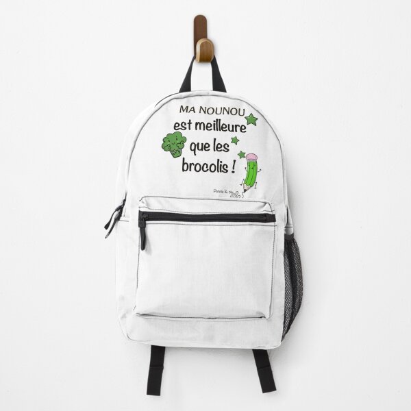 Item preview, My nanny is better than broccoli – funny gift idea for an exceptional nanny designed and sold by Pennie & cie.