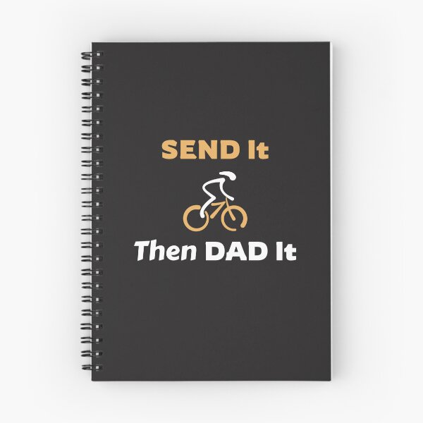 Item preview, Send It Then Dad It - MTB Dad designed and sold by GreyTee.