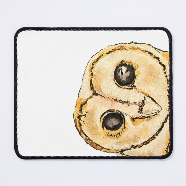 Item preview, Real Watercolor painting of a very serious owl judging you designed and sold by a.dadash.
