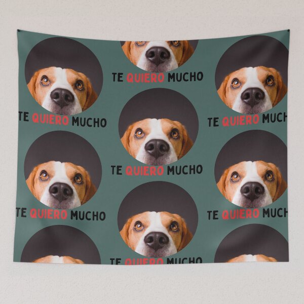 Item preview, cute puppy face expressing love designed and sold by A touch of creativity.