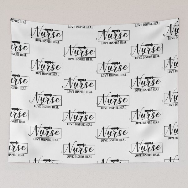 Item preview, Nurse Love Inspire Heal - Inspirational Medical Nursing Life Gift designed and sold by FuzionRaptor.