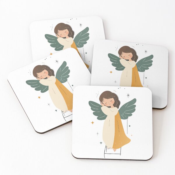 Item preview, Mystical Celestial Sleeping Little Angel Art designed and sold by BestChoiceService.