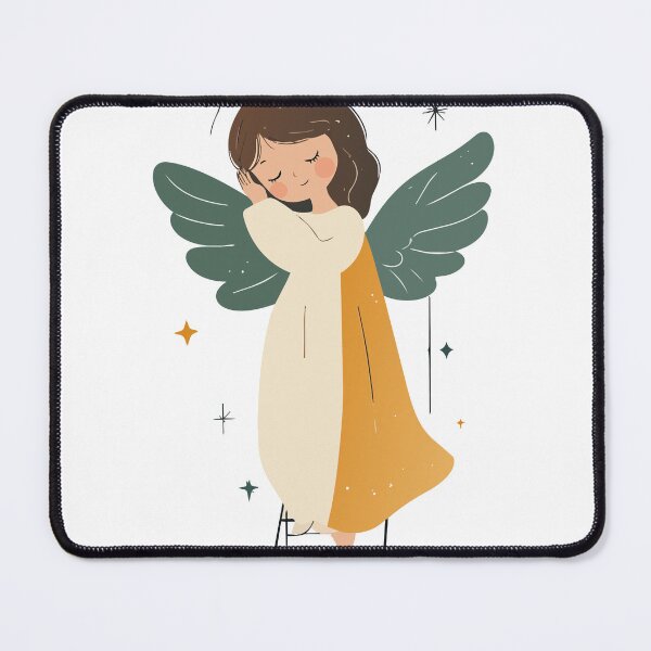 Item preview, Mystical Celestial Sleeping Little Angel Art designed and sold by BestChoiceService.