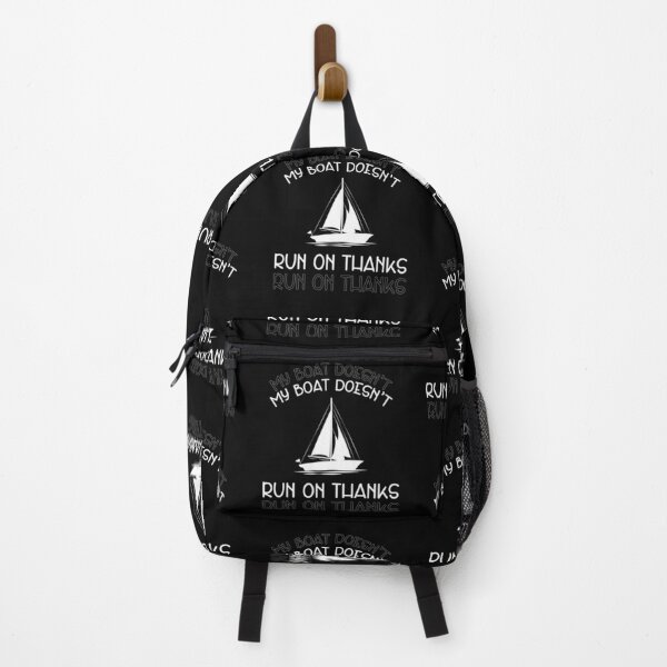 Item preview, MY BOAT DOESN'T RUN ON THANKS designed and sold by HopeeART.