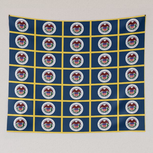 Item preview, Flag of the Federal Reserve designed and sold by SacRob123.
