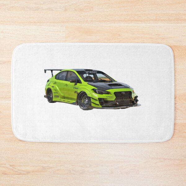 Item preview, Subaru WRX STI Green Carbon Fiber Hood JDM stickers designed and sold by Lellenatavarez.