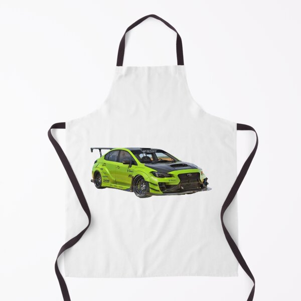 Item preview, Subaru WRX STI Green Carbon Fiber Hood JDM stickers designed and sold by Lellenatavarez.