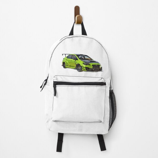 Item preview, Subaru WRX STI Green Carbon Fiber Hood JDM stickers designed and sold by Lellenatavarez.