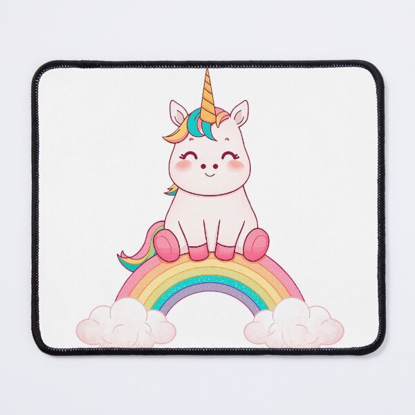 Item preview, cute unicorn rainbow clouds designed and sold by TanyaLovus.