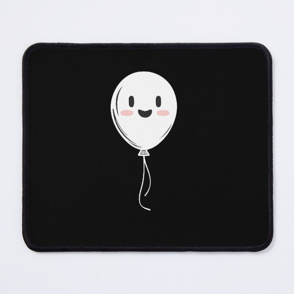 Item preview, Cute Ghost Balloon Kawaii Design | Minimal Spooky Aesthetic Sticker designed and sold by BlackBoneArt.