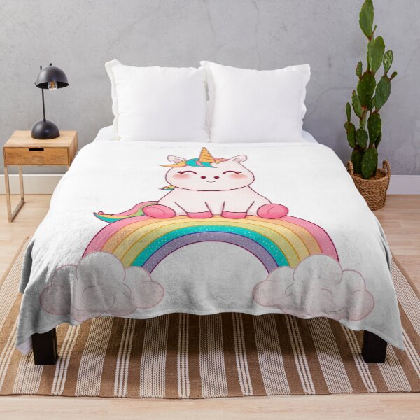 Item preview, cute unicorn rainbow clouds designed and sold by TanyaLovus.