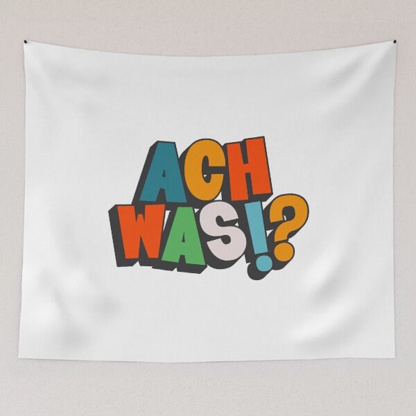 Item preview, Loriot “Ach was” - A humorous masterpiece on your chest designed and sold by Boogosh.