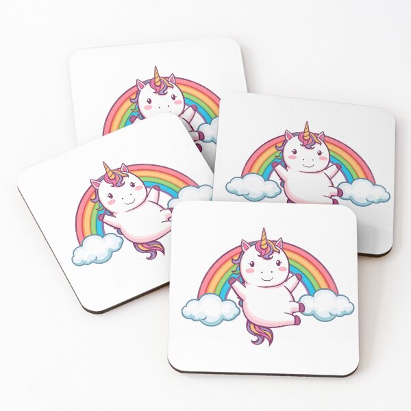 Item preview, cute unicorn rainbow clouds designed and sold by TanyaLovus.
