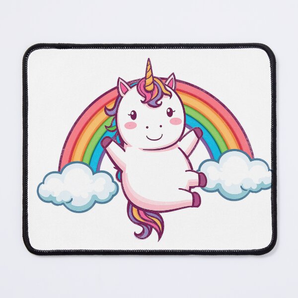 Item preview, cute unicorn rainbow clouds designed and sold by TanyaLovus.