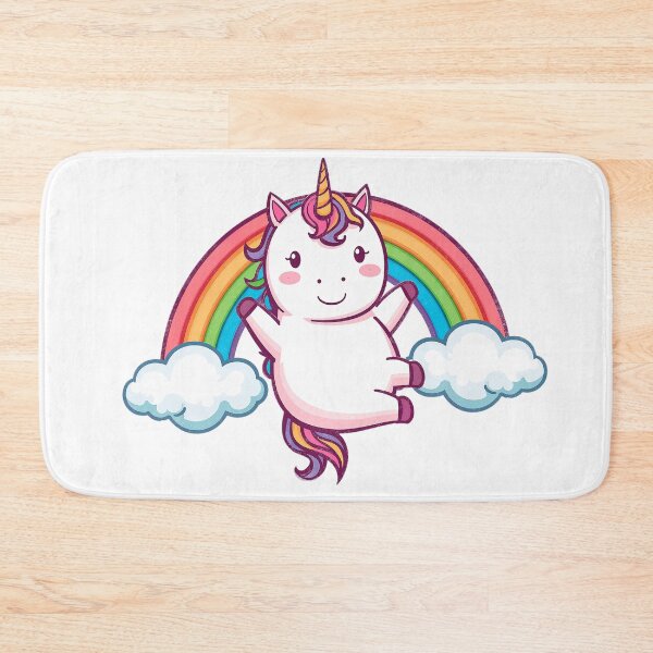 Item preview, cute unicorn rainbow clouds designed and sold by TanyaLovus.