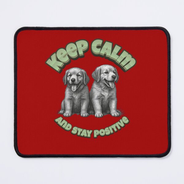 Item preview, Keep Calm and Stay Positive T-shirt Design designed and sold by BoldMarkk.