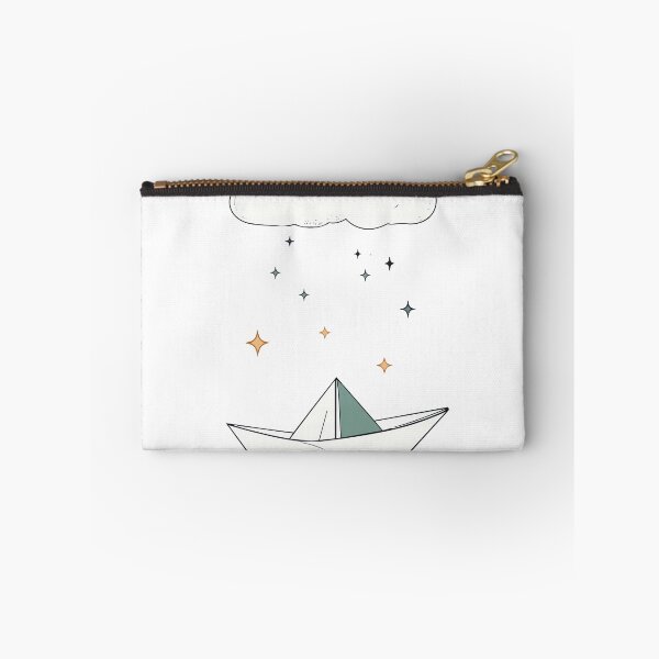 Item preview, Mystical Celestial Paper Boat and Happy Cloud Art designed and sold by BestChoiceService.
