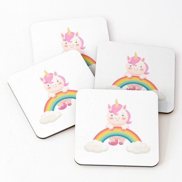 Item preview, cute unicorn rainbow clouds designed and sold by TanyaLovus.