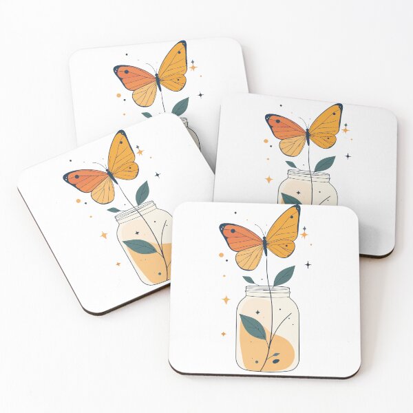 Item preview, Mystical Celestial Butterfly in Mason Jar Art designed and sold by BestChoiceService.