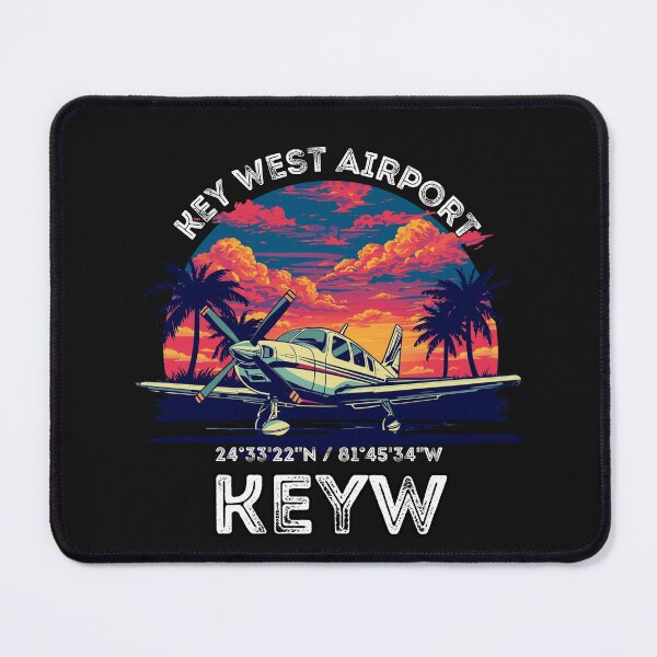 Item preview, Key West Florida Airport designed and sold by Avgeek.design.