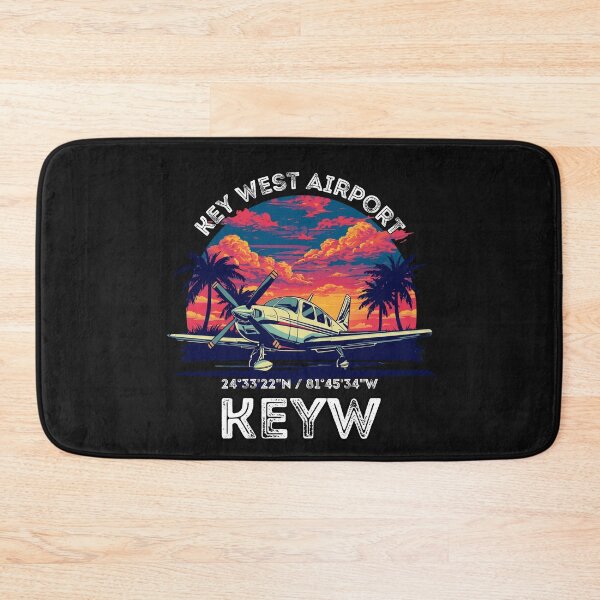 Item preview, Key West Florida Airport designed and sold by Avgeek.design.