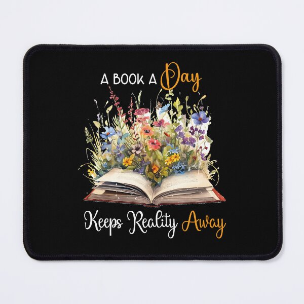 Item preview, A Book A Day Keeps Reality Away designed and sold by HopeeART.