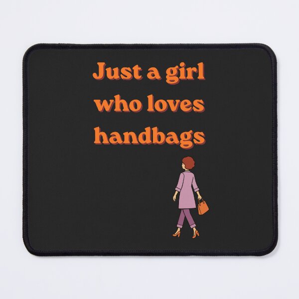 Item preview, Just A Girl Who Loves Handbags T-shirt Gifts designed and sold by ZemVibe.