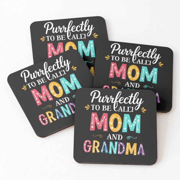 Item preview, Unique Cat Mom & Grandma Graphic T-Shirt | Colorful Design designed and sold by artlife4.