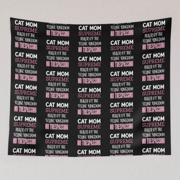 Item preview, Cat Mom Supreme T-Shirt | Ruler of the Feline Kingdom Graphic designed and sold by artlife4.